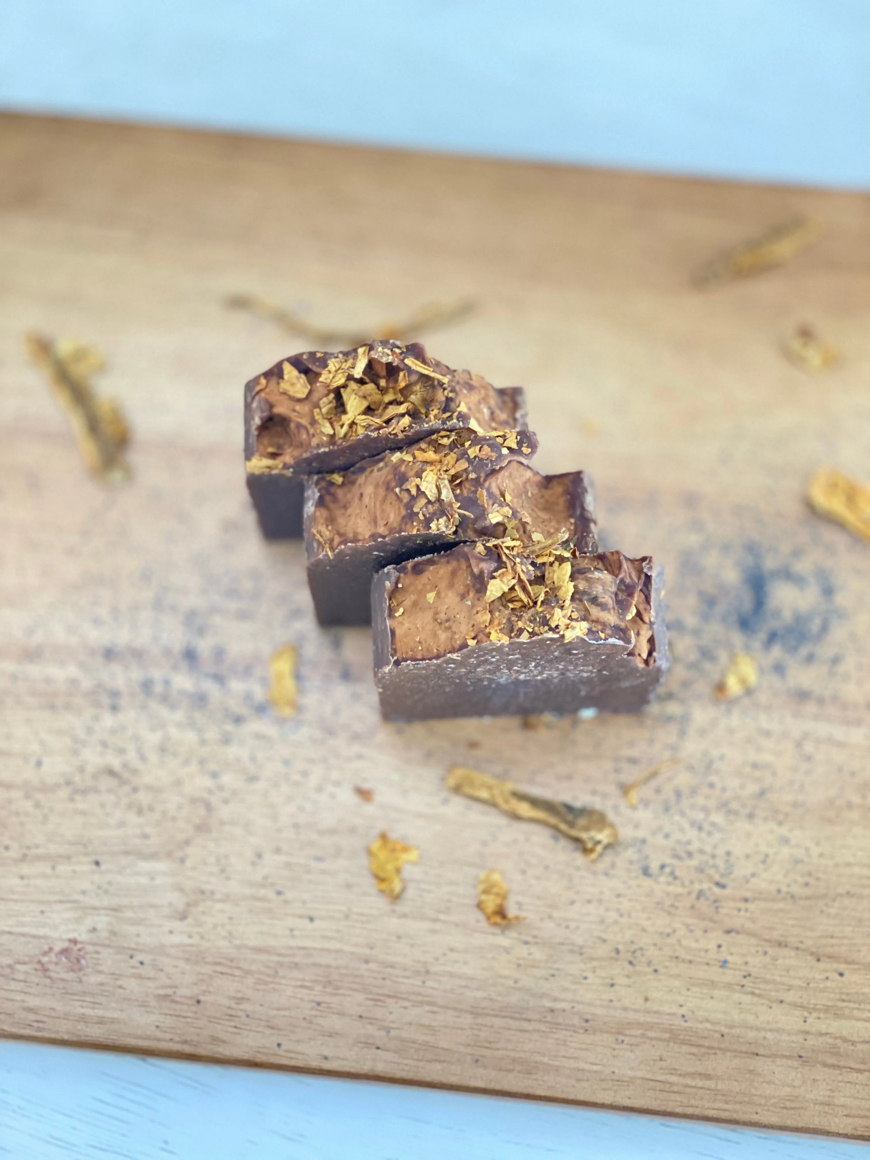 5 oz Bourbon Tobacco Vanilla Handcrafted Soap
