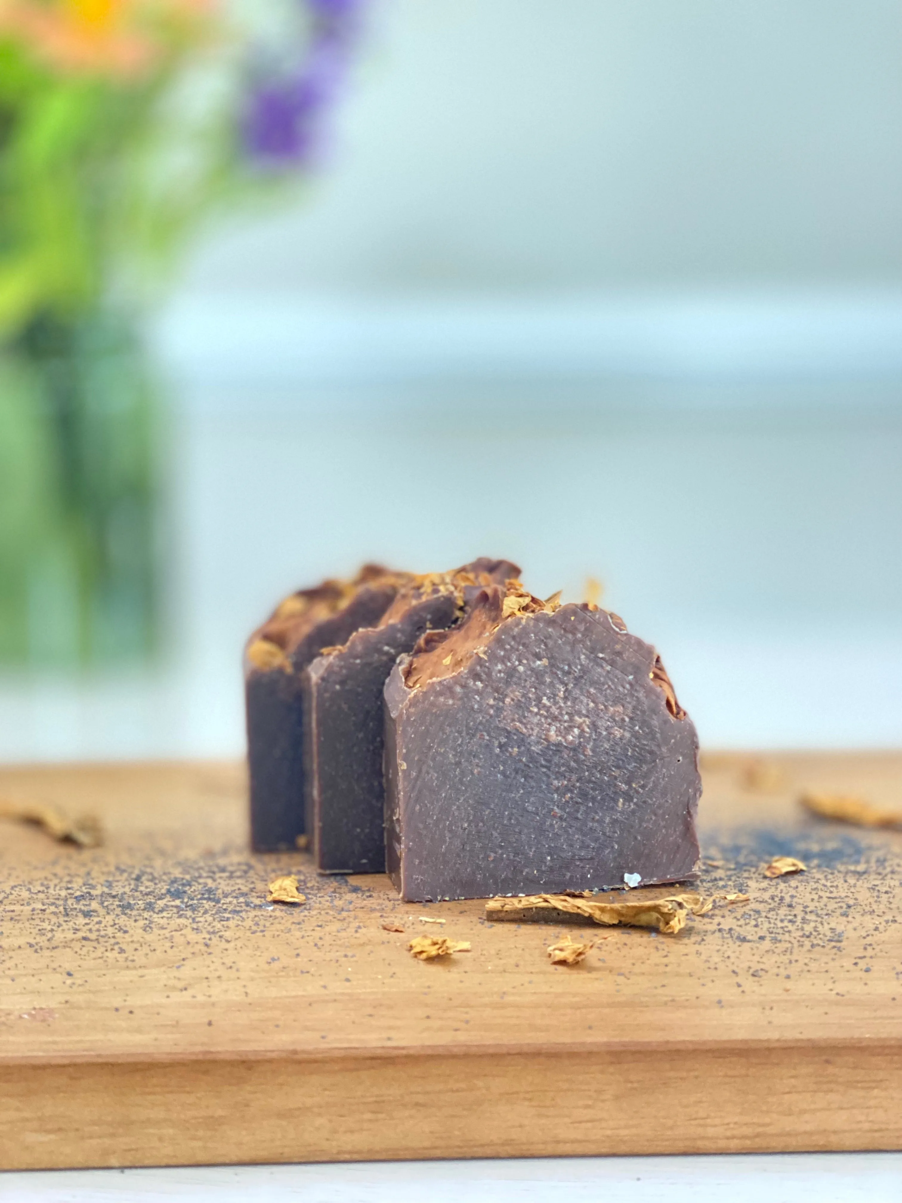 5 oz Bourbon Tobacco Vanilla Handcrafted Soap