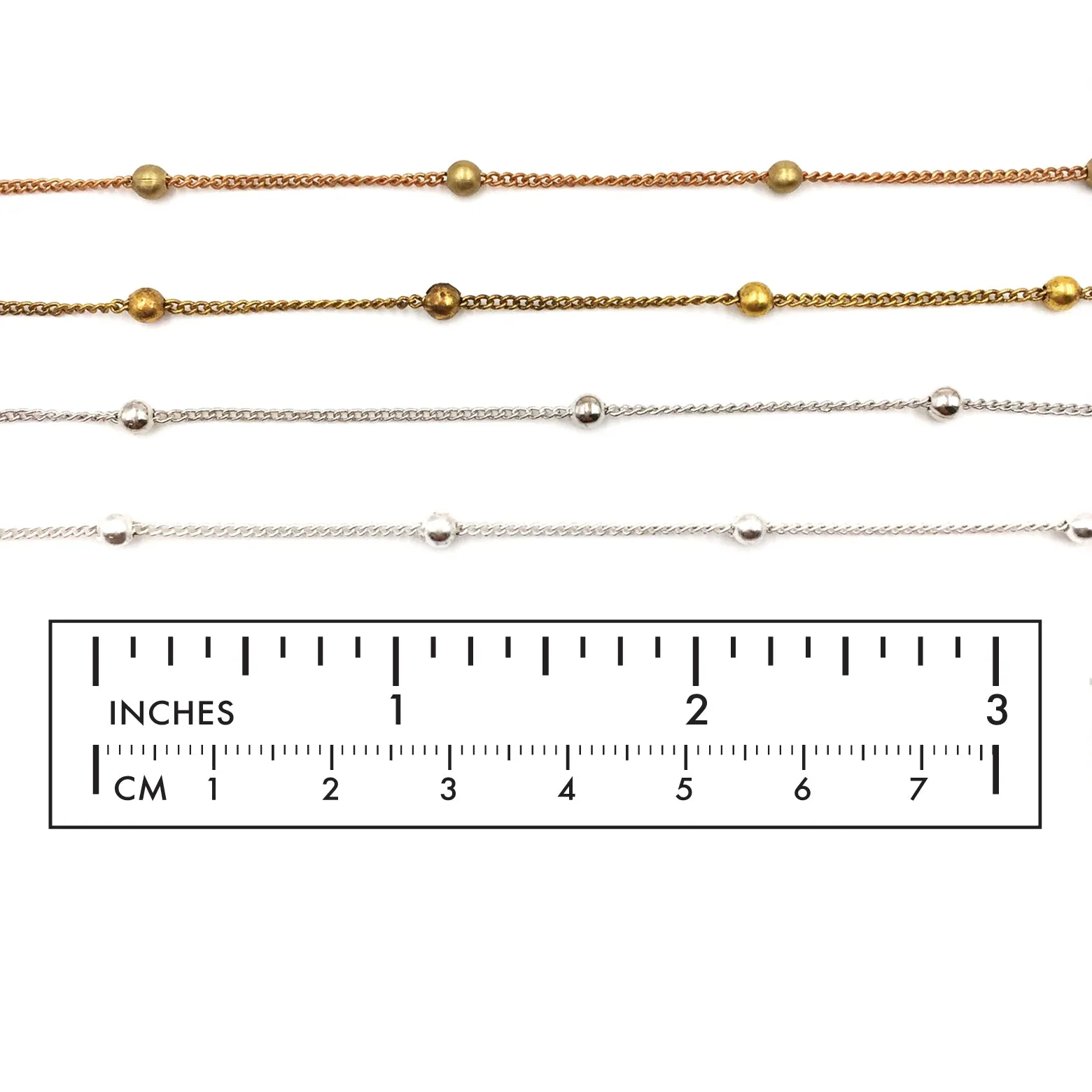 BCH1136 Brass Satellite Chain CHOOSE COLOR FROM DROP DOWN ARROW