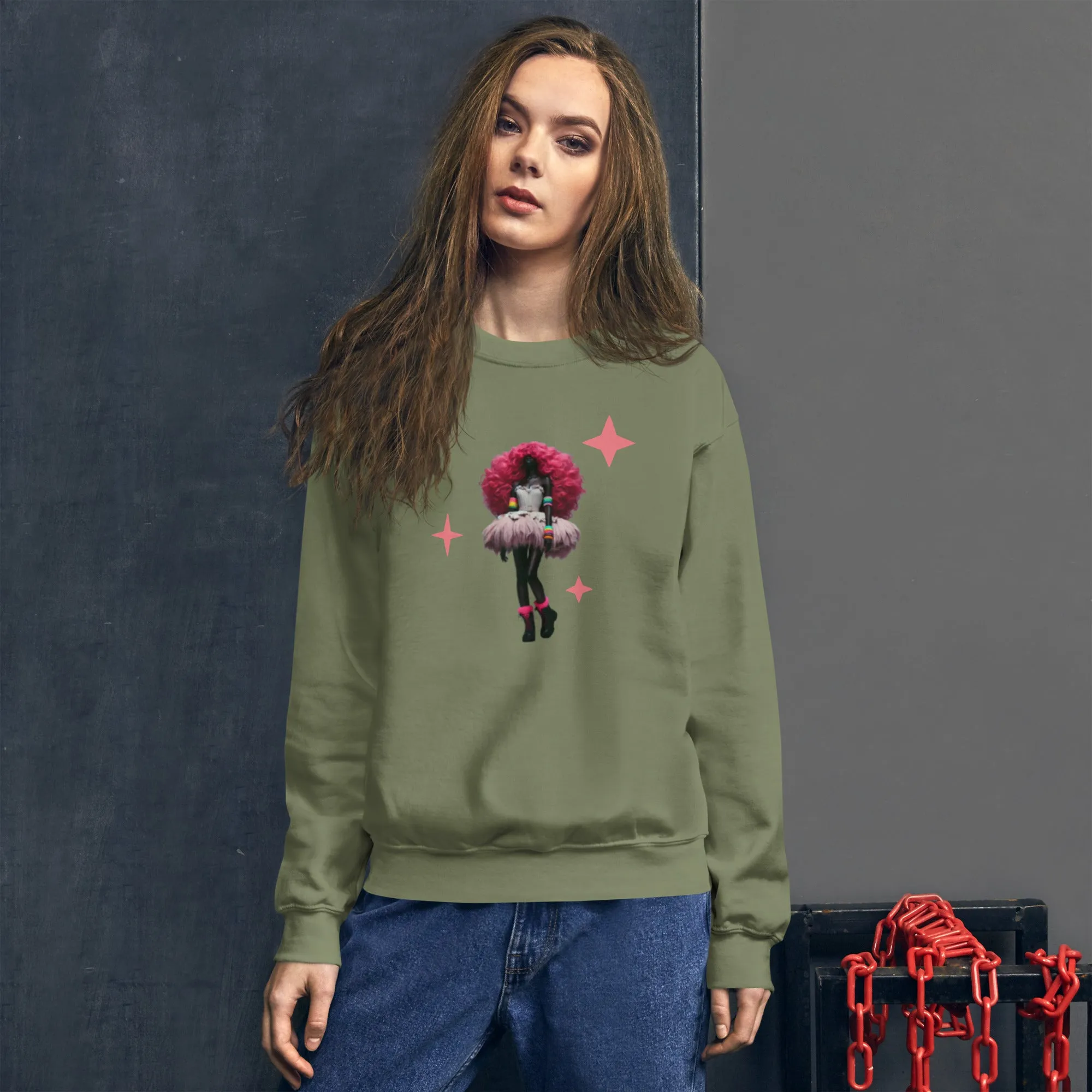 DUO MODERN “Modern Valley Girl” Unisex Sweatshirt