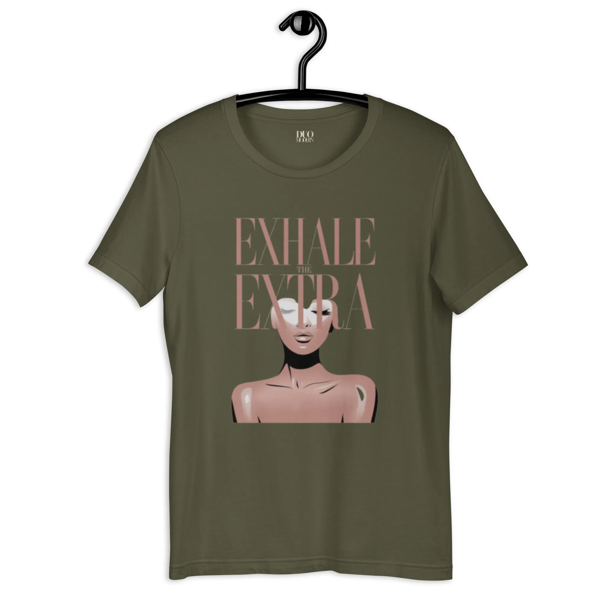 DUO MODERN "Exhale the Extra" Unisex T-shirt