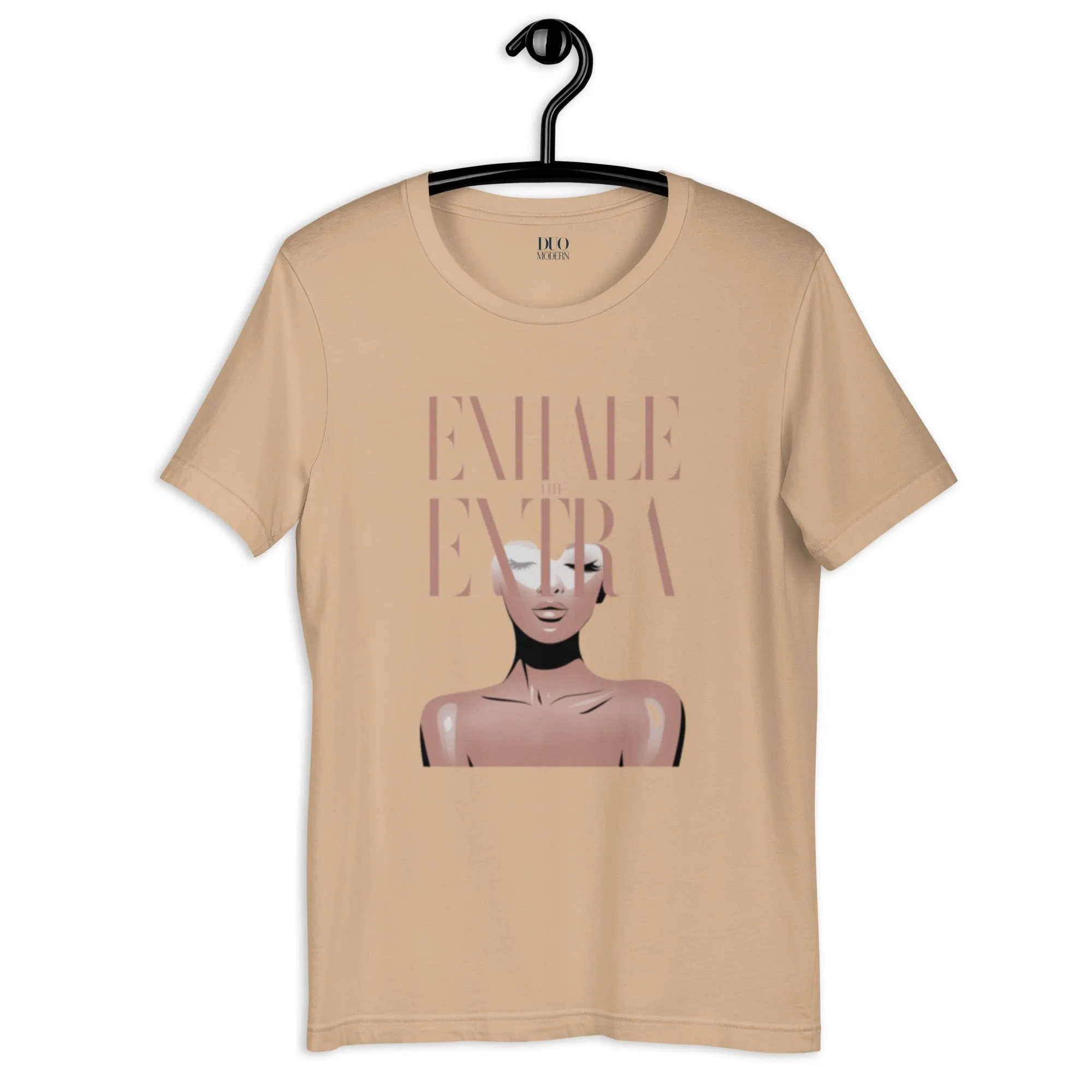 DUO MODERN "Exhale the Extra" Unisex T-shirt