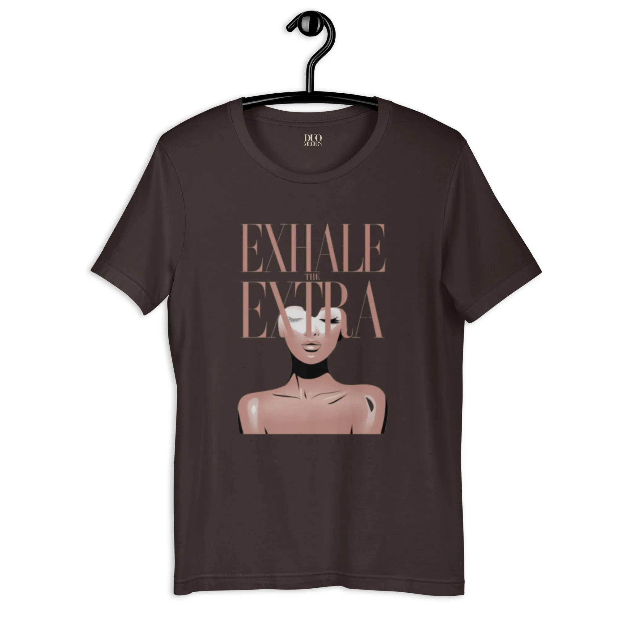 DUO MODERN "Exhale the Extra" Unisex T-shirt