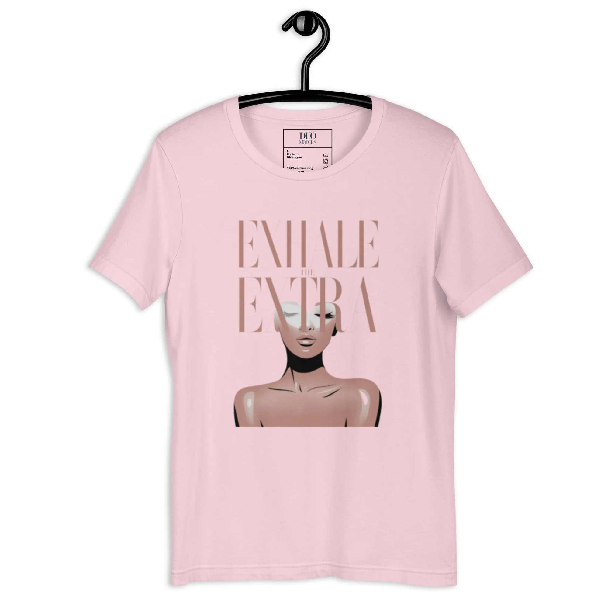 DUO MODERN "Exhale the Extra" Unisex T-shirt