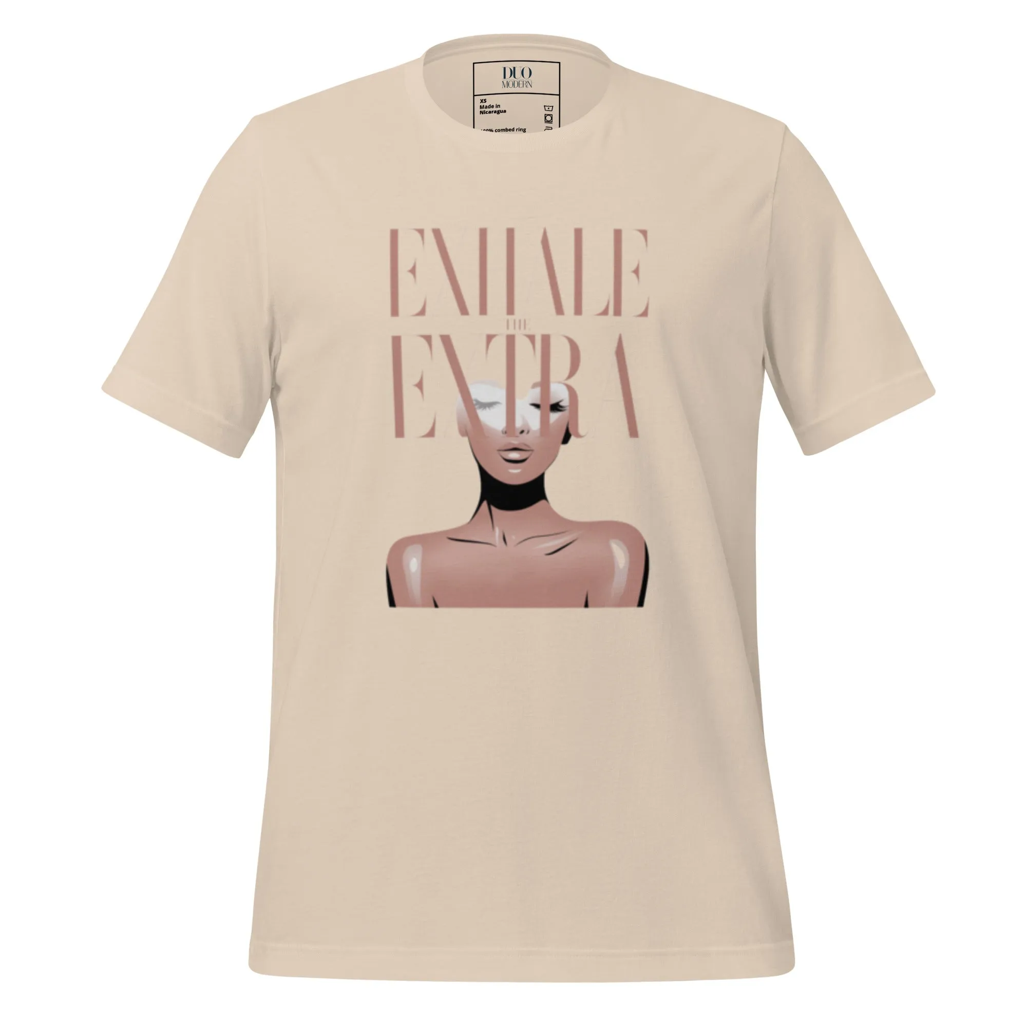 DUO MODERN "Exhale the Extra" Unisex T-shirt