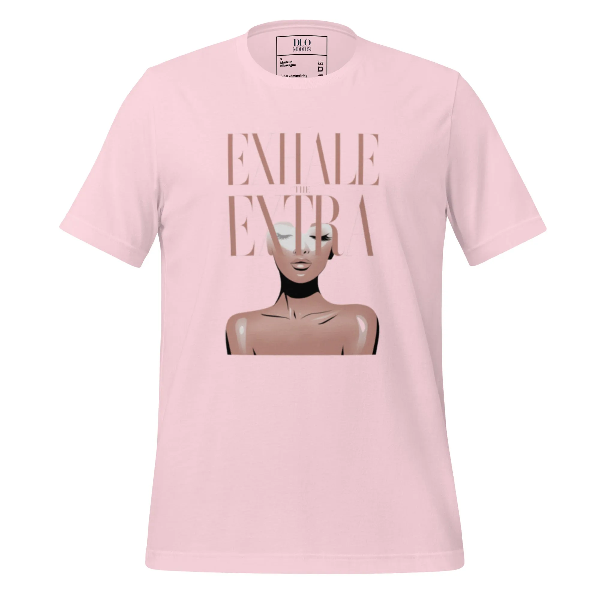 DUO MODERN "Exhale the Extra" Unisex T-shirt