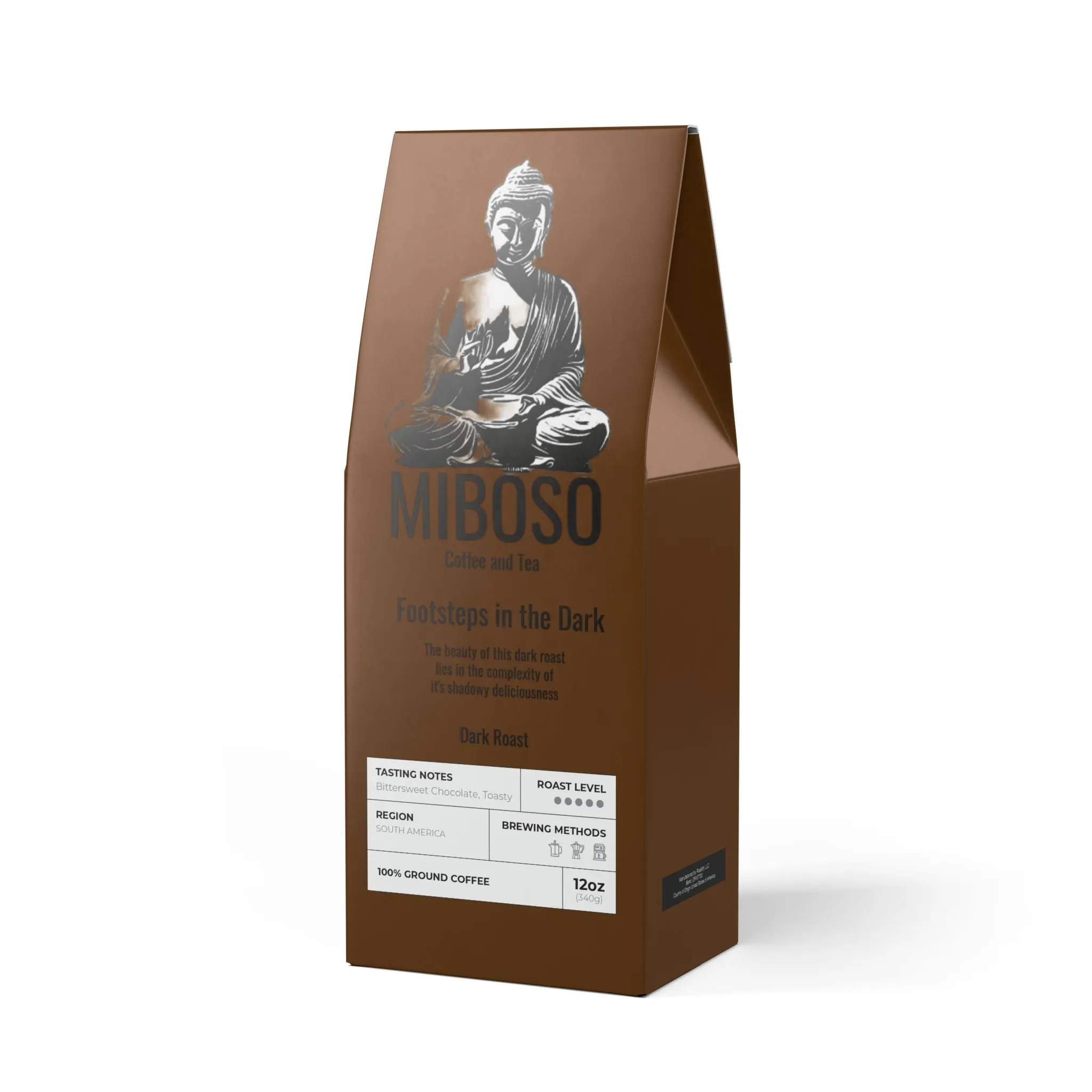 DUO MODERN "Footsteps in the Dark" Coffee (Dark French Roast)