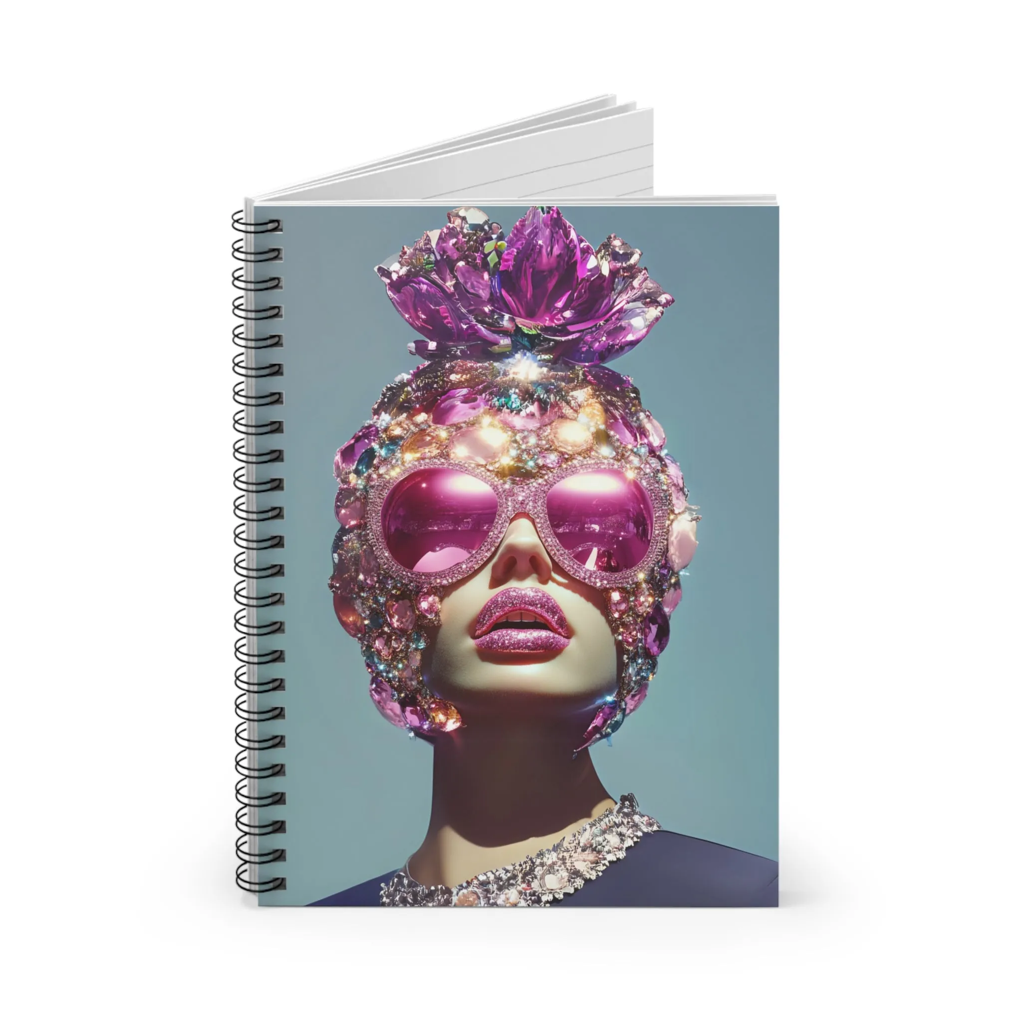 DUO MODERN "Modern Showgirl" Spiral Notebook