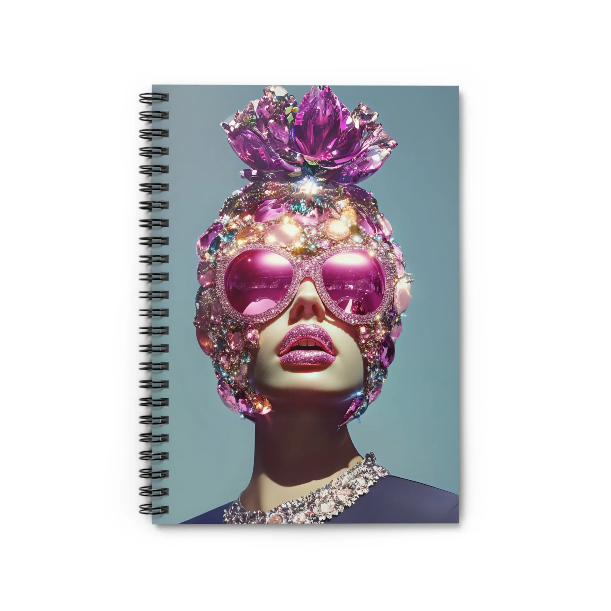 DUO MODERN "Modern Showgirl" Spiral Notebook