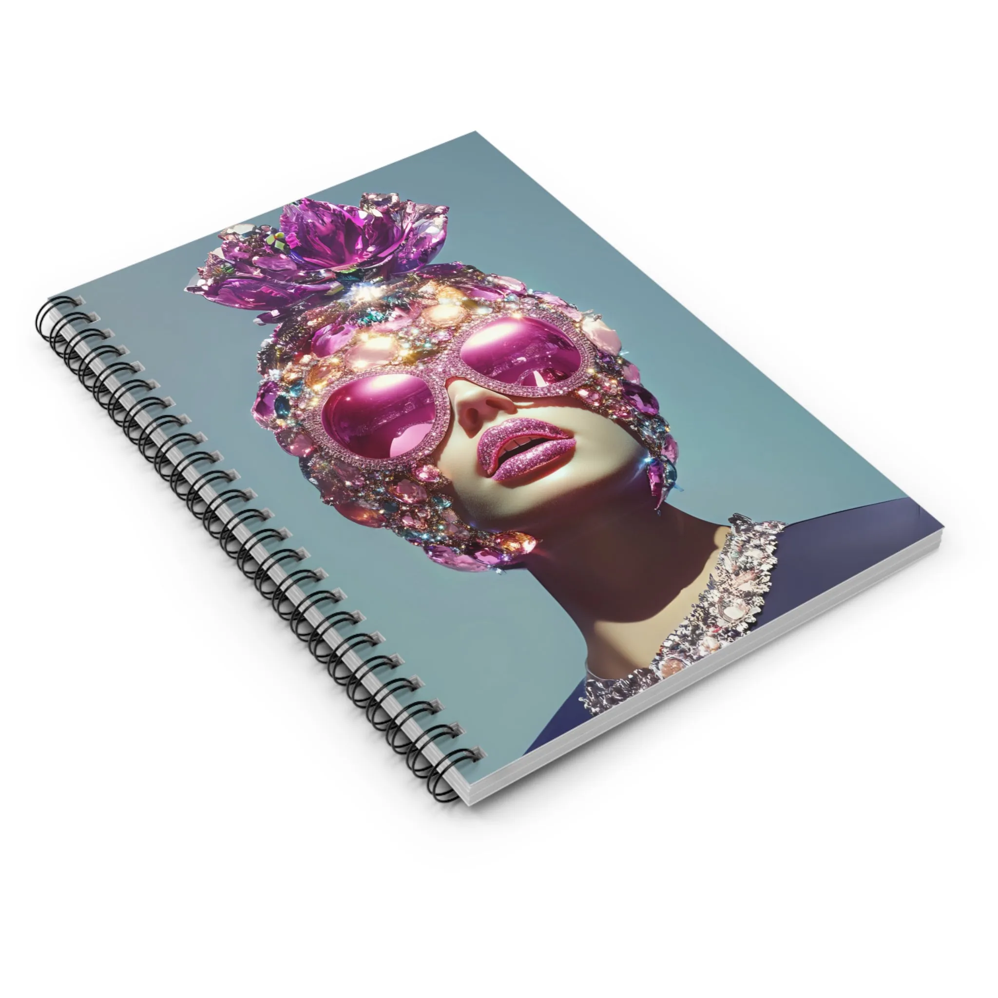 DUO MODERN "Modern Showgirl" Spiral Notebook