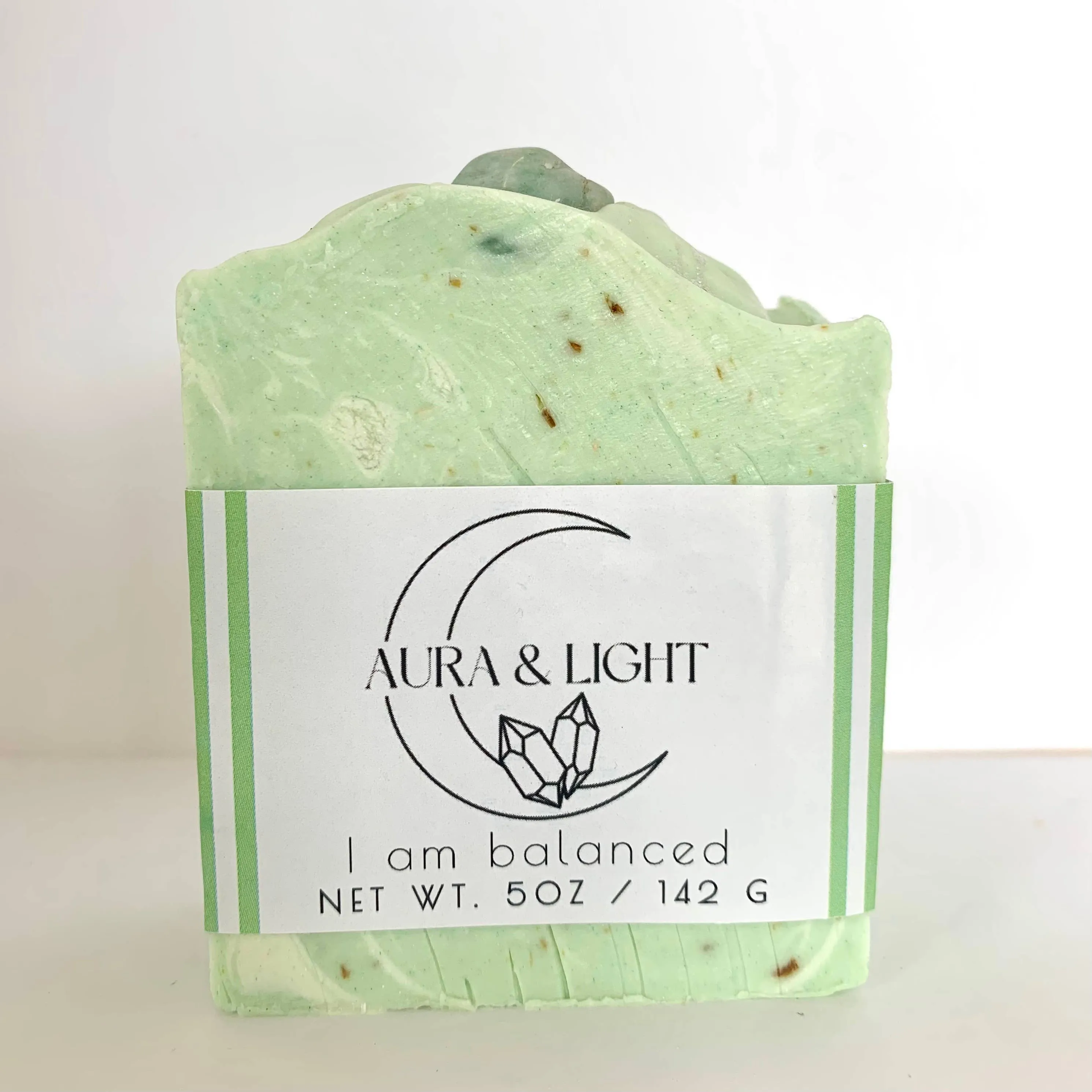 I am balanced - Aura & Light Crystal Soap