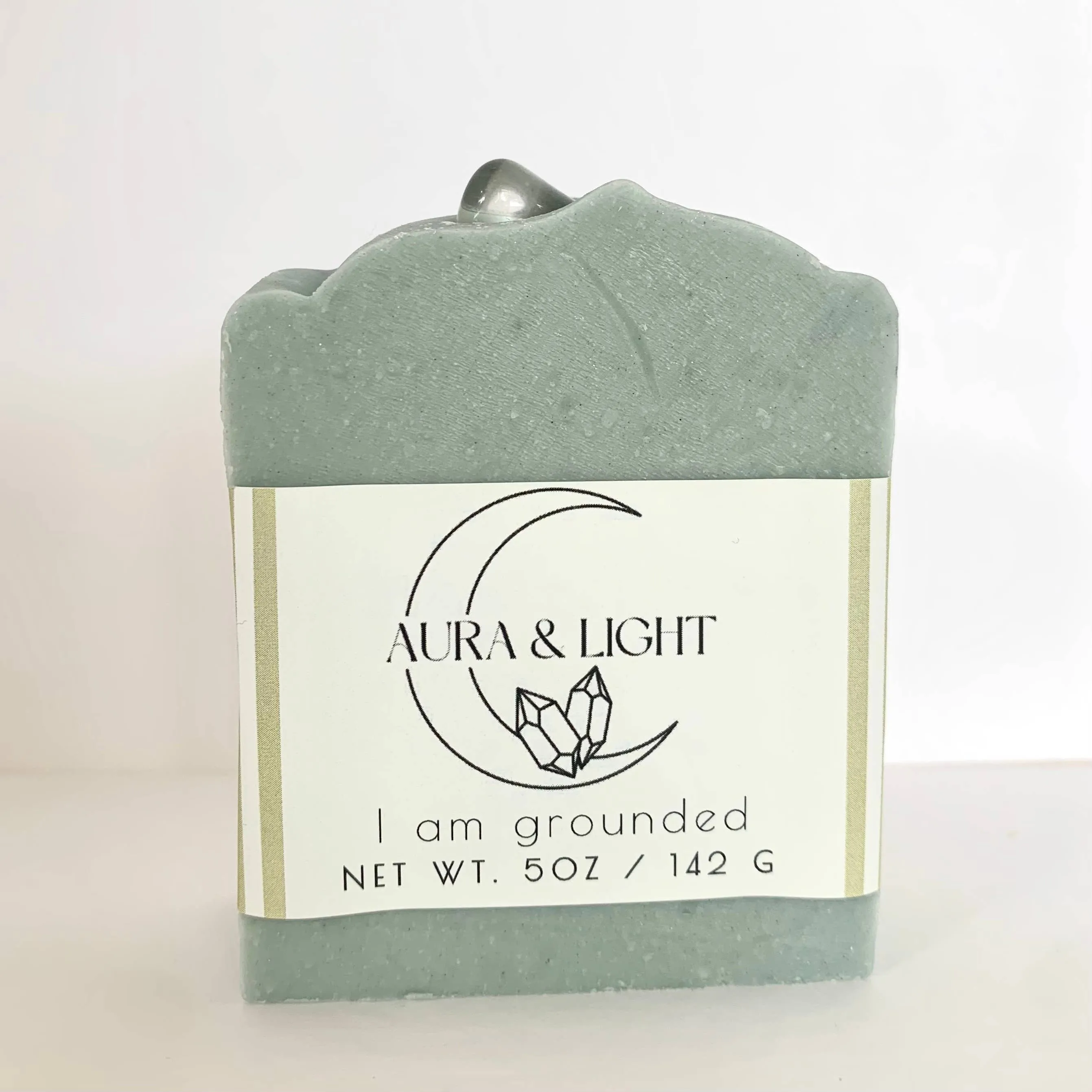 I am grounded - Aura & Light Crystal Soap