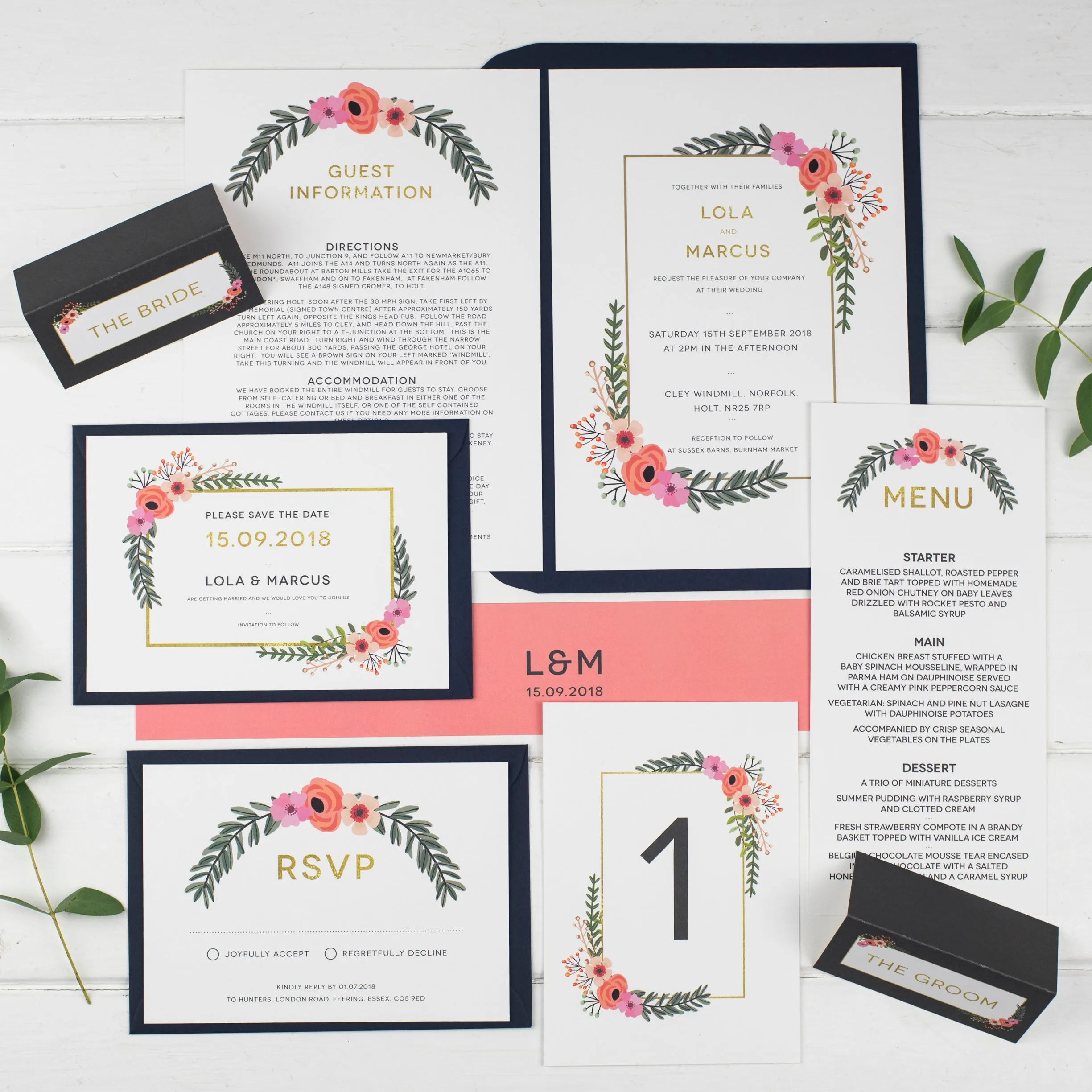 Modern Botanical Order Of Service