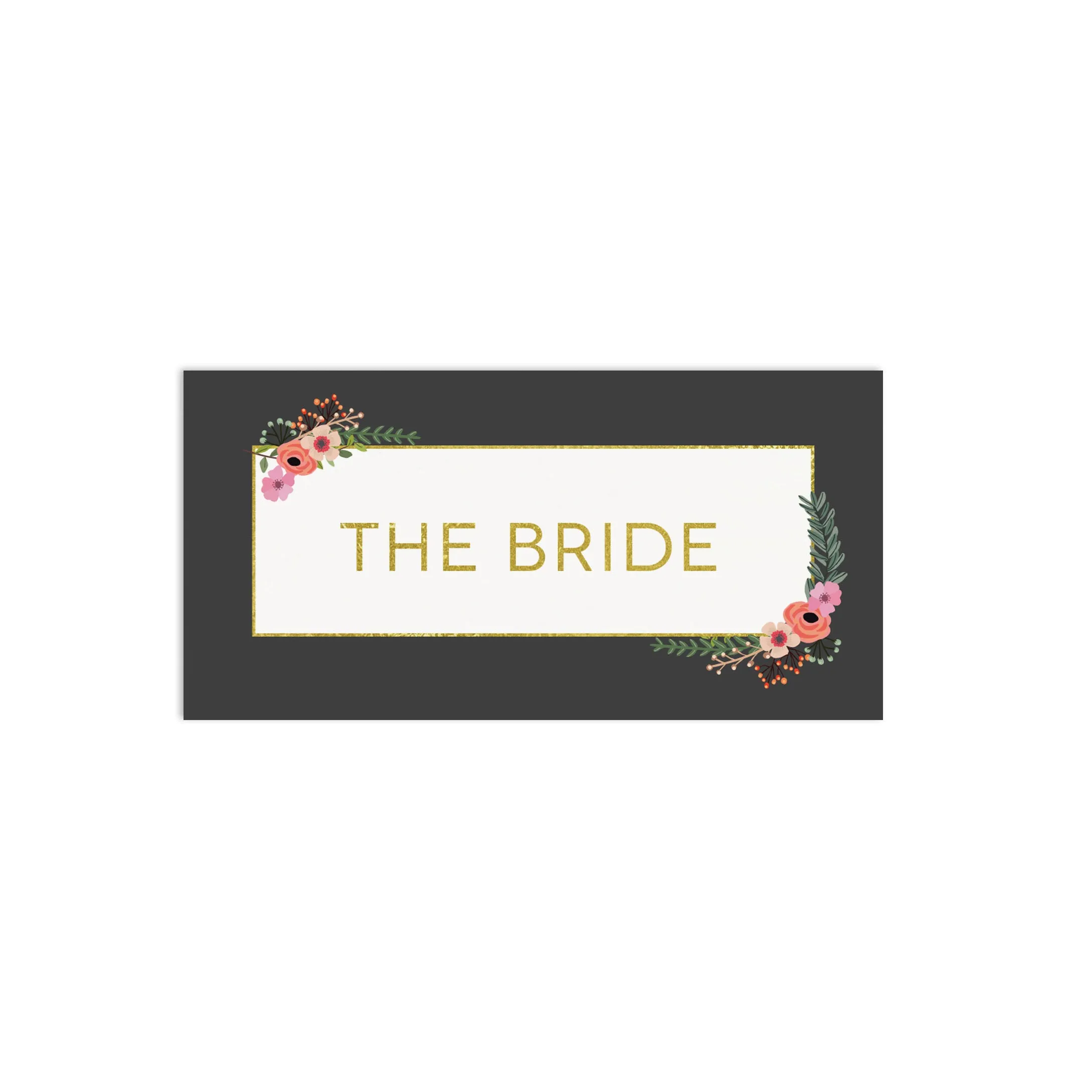 Modern Botanical Place Cards