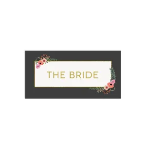 Modern Botanical Place Cards