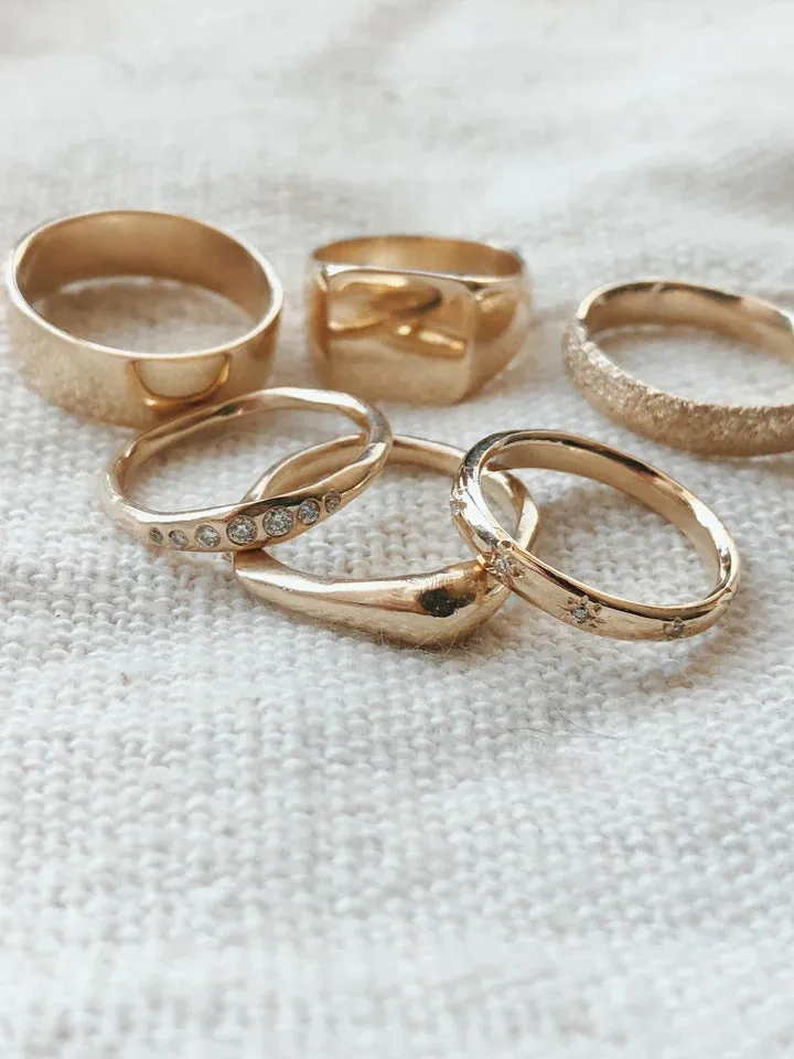 Modern Classic Signet - 14k Gold