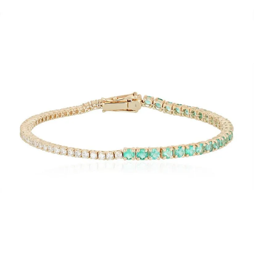 Modern Day Diamond Tennis Bracelet
