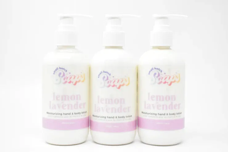 Small Batch Soaps Moisturizers
