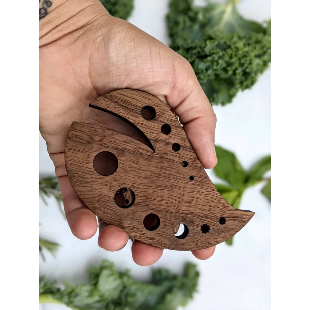 Solid-Wood Herb Stripper Modern