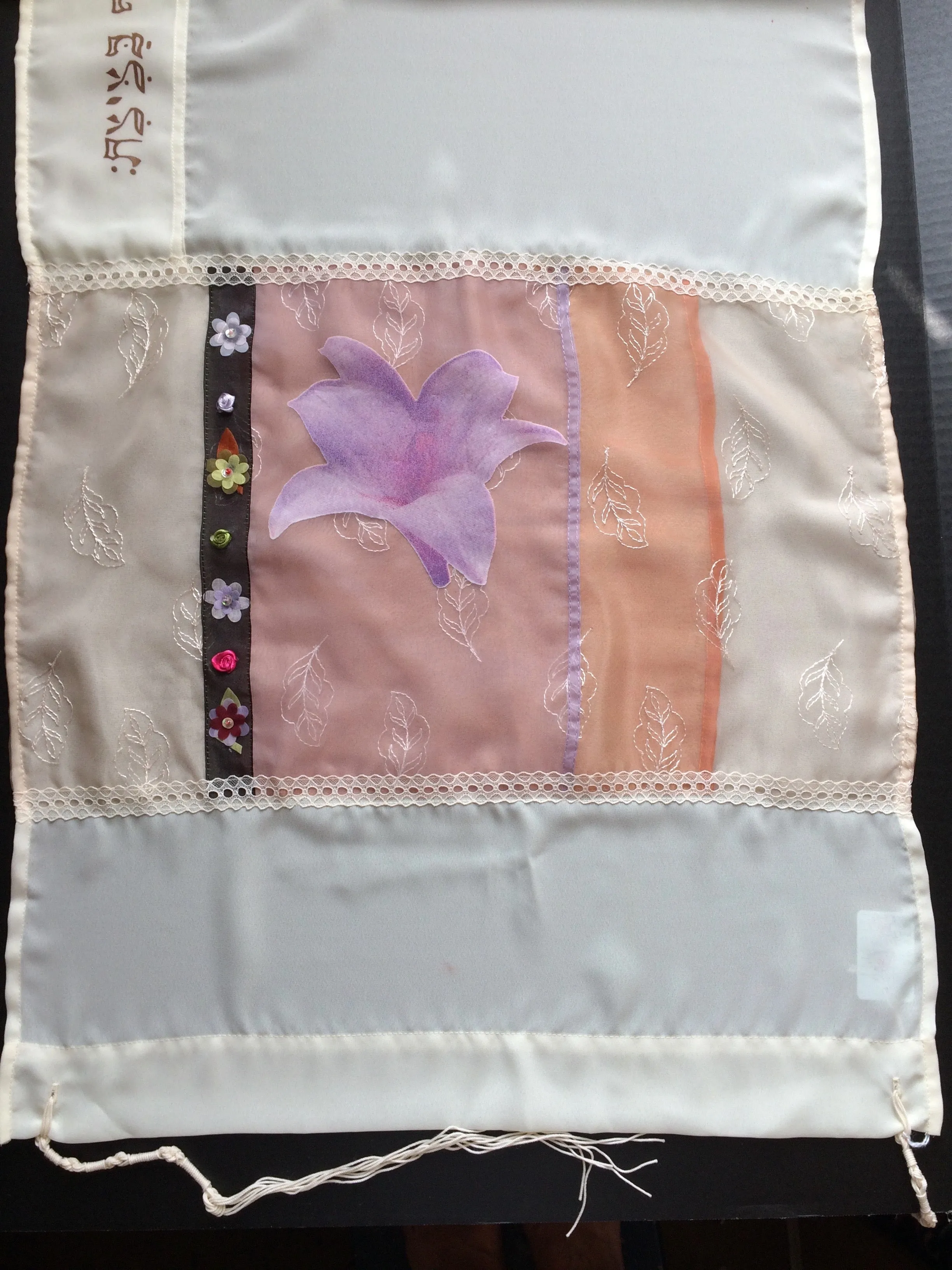 Tallit Modern Floral